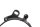 Scheinwerferhalter Halterung Lampenring KTM Duke 690 690DUKE 08-09