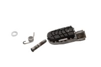 Front left footrest, rider attachment, rubber spring, bolt KTM Duke 690 690DUKE 08-09