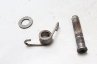 Front left footrest, rider attachment, rubber spring, bolt KTM Duke 690 690DUKE 08-09