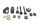 Lichtmaschinen Befestigung Schrauben Set Muttern BMW R 1100 GS 259 0409 93-99