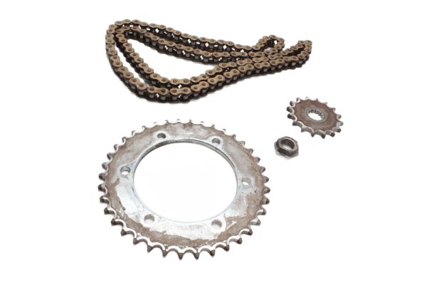 Kettenkit Ritzel Kettenrad Kette Antriebssatz Kawasaki ZR 7S ZR750F H 01-04