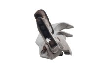 Front right rider footrest assembly, rubberized bracket BMW R 1100 GS 259 0409 93-99