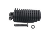 Soziusfußraste hinten links Gummiauflage Halter BMW...