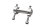 Lenkerklemmung Gabelbrücke Clamp Aufnahme KTM Duke 690 690DUKE 08-09
