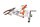 Bordwerkzeug Set Tasche Zange Schraubendreher KTM Duke 690 690DUKE 08-09