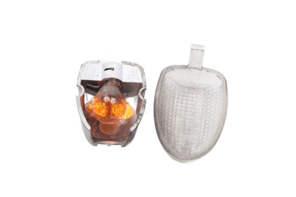 Achterste linker richtingaanwijzer, heldere glazen behuizing, lichtset BMW R 1150 GS R21 0415 99-04