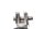 Rear right passenger footrest mounting KTM Duke 690 690DUKE 08-09
