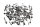 Schraubensatz Bolzen Muttern Rahmen Rest Motor Satz BMW R 1100 GS 259 0409 93-99