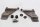 Windshield bracket mounting kit with rubber bushings BMW R 1100 GS 259 0409 93-99
