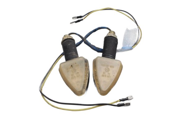 Front turn signal set, accessory indicator triangle, yellow BMW R 1100 GS 259 0409 93-99