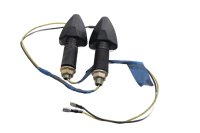Front turn signal set, accessory indicator triangle, yellow BMW R 1100 GS 259 0409 93-99