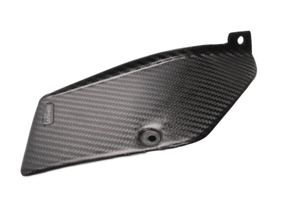 Carbon fiber trim panel, heat shield, front lower right KTM Duke 690 690DUKE 08-09