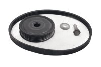 Ribbed belt, idler pulley, V-ribbed belt, drive BMW R...