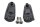 Soporte de goma para parabrisas BMW R 1150 GS R21 0415 99-04