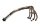 Colector de escape, colector de escape, colector de escape 4-1 Kawasaki ZR 7S ZR750F H 01-04