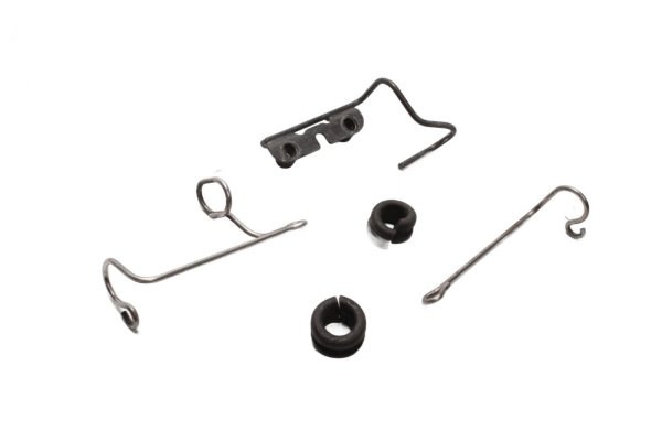 Brake line guide holder clips rubbers right Kawasaki ZR 7S ZR750F H 01-04