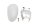 Blinkergehäuse Lampenträger Klar Glas vorne rechts BMW R 1150 GS R21 0415 99-04