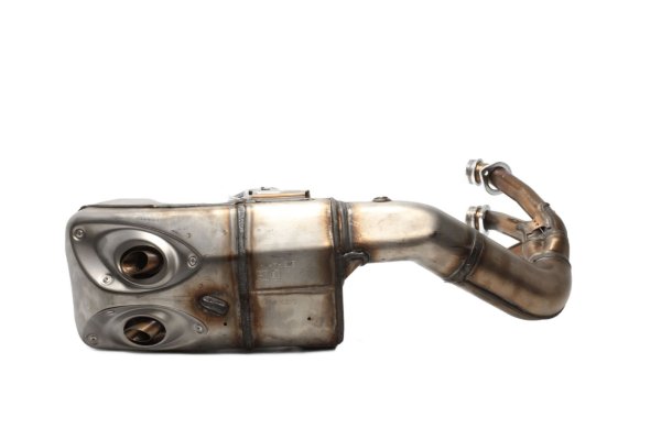 colector del sistema de escape convertidor catalítico del sistema de escape BME Yamaha MT-09 850 A 23-23