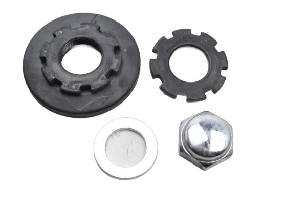 Juego de arandelas de bloqueo para tuercas de dirección Kawasaki ZX-6R Ninja ZX600G 98-99