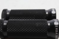 Fußraste Aluminium gerändelt links rechts universal Motorrad Zubehör universell