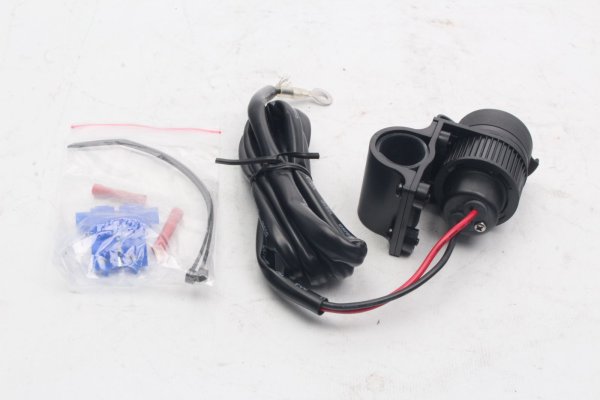 USB Ladebuchse 12V Steckdose Lenkerhalterung Motorrad Zubehör universell