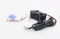 USB Ladebuchse 12V Steckdose Lenkerhalterung Motorrad Zubehör universell