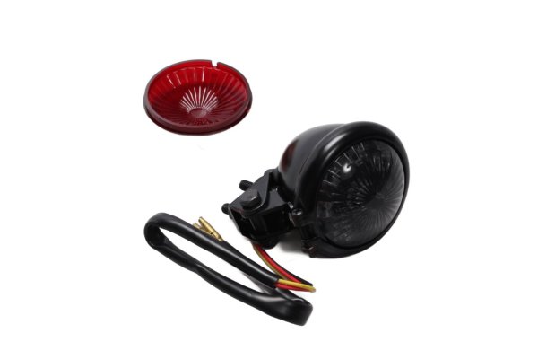 LED-achterlicht in Bates-stijl, universeel klassiek Motorrad Zubehör universell