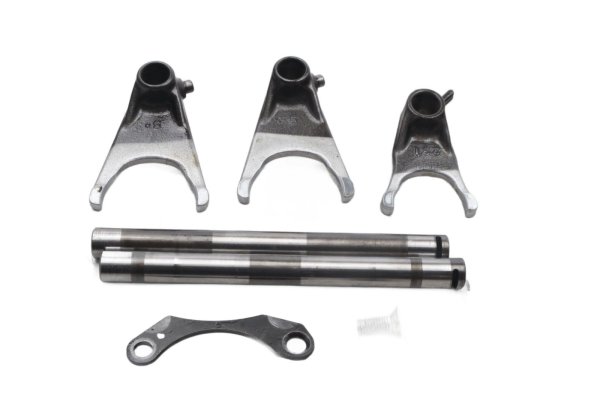 Shift fork set, gearbox shaft, shift rod Kawasaki ZX-6R Ninja ZX600G 98-99