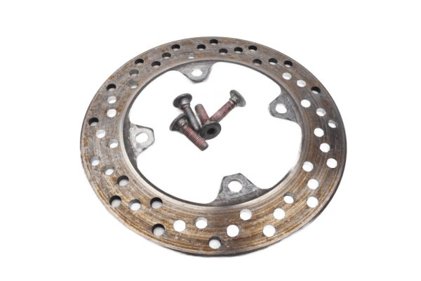 Bakre bromsskiva, borrad, monteringsbultar Kawasaki ZX-6R Ninja ZX600G 98-99
