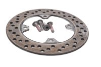 Bakre bromsskiva, borrad, monteringsbultar Kawasaki ZX-6R Ninja ZX600G 98-99