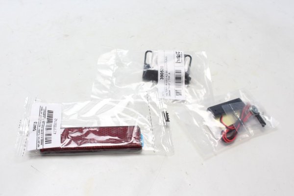 Universele LED-kentekenplaatverlichting reflector set Motorrad Zubehör universell