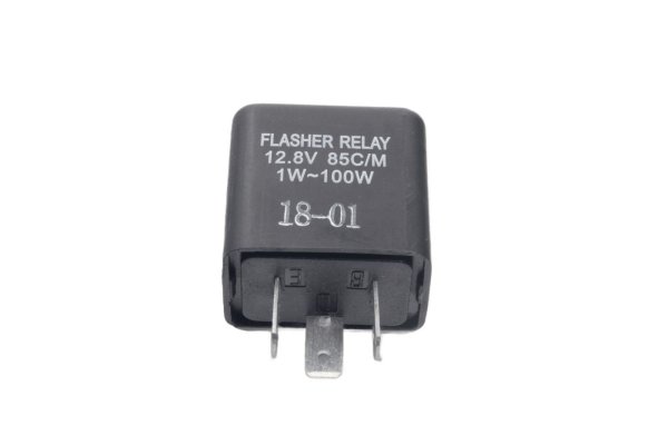 Blinkerrelais 12.8V 3-polig universal elektronisch Motorrad Zubehör universell
