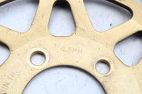 Front brake disc set, drilled 4.7mm Kawasaki ZX-6R Ninja ZX600G 98-99