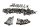 Screw assortment, holders, clamps, nuts Moto Guzzi California III VW 87-93