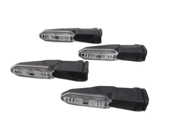Universele LED-richtingaanwijzerset, voor, achter, links, rechts Motorrad Zubehör universell