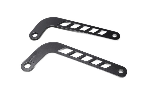 Auspuffhalter Set links rechts Befestigung Auspuffhalterung Triumph universell