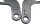 Auspuffhalter Set links rechts Universell Halter Triumph universell