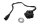 Commande au guidon gauche : clignotant, klaxon Moto Guzzi California III VW 87-93