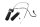 Left handlebar switch, handlebar assembly, cable Moto Guzzi California III VW 87-93