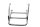 Chromen bagagedrager, fietstashouder, reisdrager Moto Guzzi California III VW 87-93