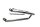 Chromen bagagedrager, fietstashouder, reisdrager Moto Guzzi California III VW 87-93