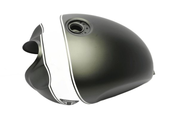 Kraftstofftank Benzintank matt khaki weiß Triumph Tiger 1200 XCA Explorer 21-21