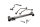 Kit de raccordement de conduite dhuile, refroidisseur dhuile, refroidissement du moteur Kawasaki GPZ 750 R ZX750G 85-86