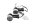 LED Blinker Set hinten links rechts schwarz silber Triumph universell