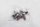 LED Blinker Set hinten links rechts schwarz silber Triumph universell