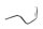 Stuurbuis, verhoogd, verchroomd, geribbeld Moto Guzzi California III VW 87-93
