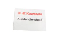Asiakaspalvelupassi, huoltokirja, huoltovihko Kawasaki ZX-6R Ninja ZX600G 98-99