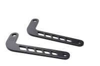 Auspuffhalter Set links rechts schwarz Lochung Halter...