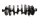Maneton de bielle de vilebrequin, arbre de levage, arbre moteur Kawasaki GPZ 750 R ZX750G 85-86