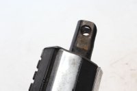 Voetsteun voor de passagier linksachter, verchroomd rubber Moto Guzzi California III VW 87-93